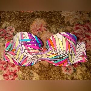 Victoria's Secret Multicolor Strapless Bikini Top